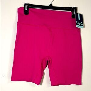 DSG  NWT Women's Vibrant Pink Bike Shorts Size XL